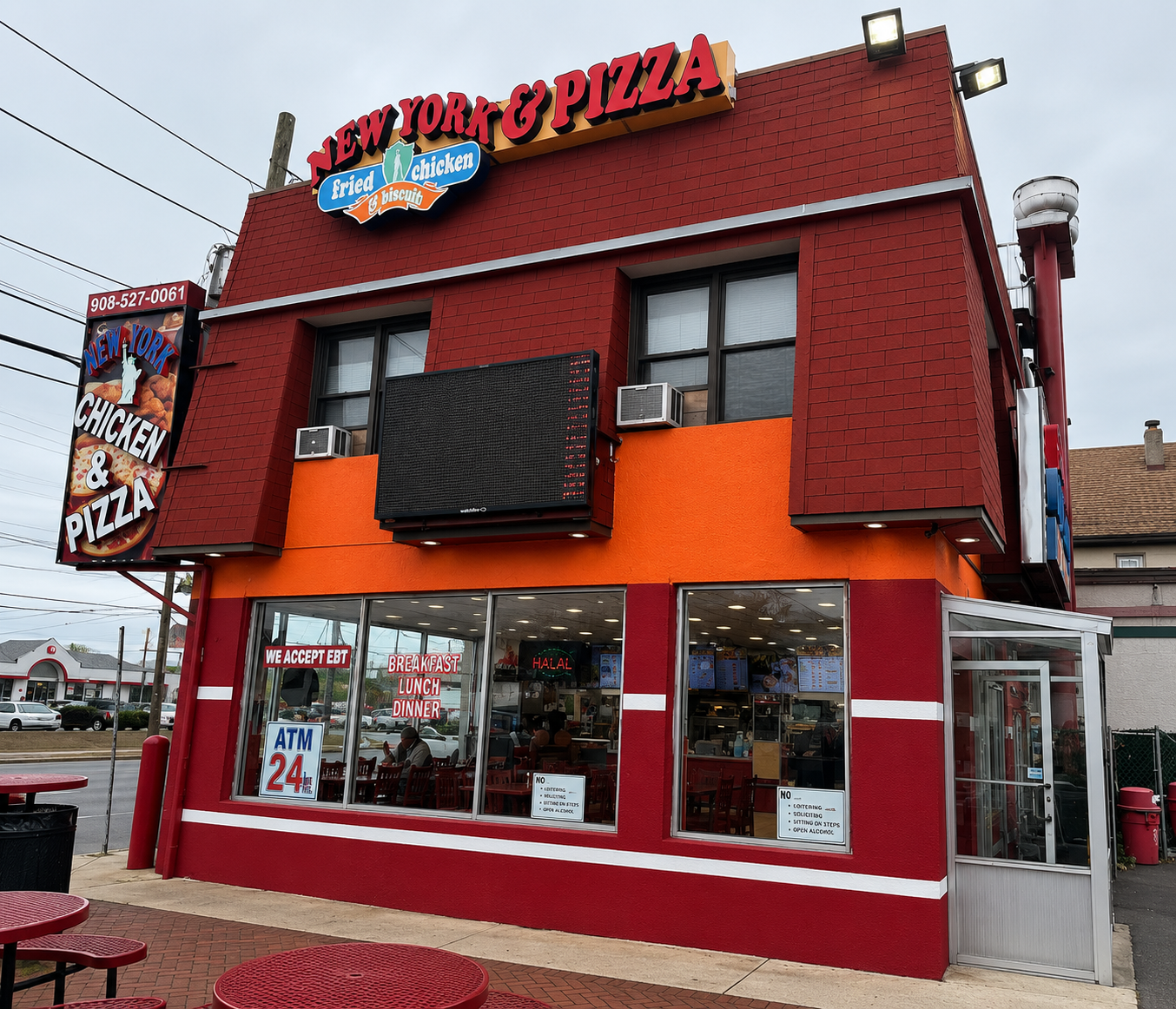 New York Fried Chicken and Pizza on Louisa Street, Elizabeth